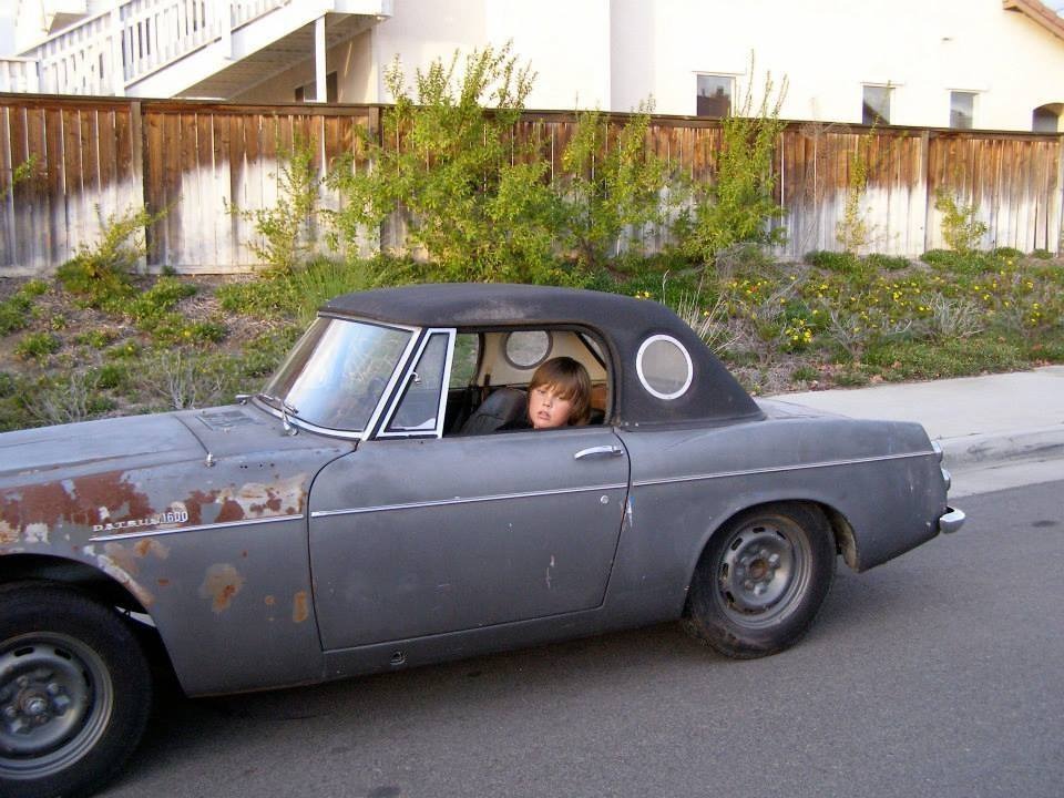 Datsun Roadster before restoration