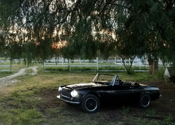 Datsun Roadster after restoration