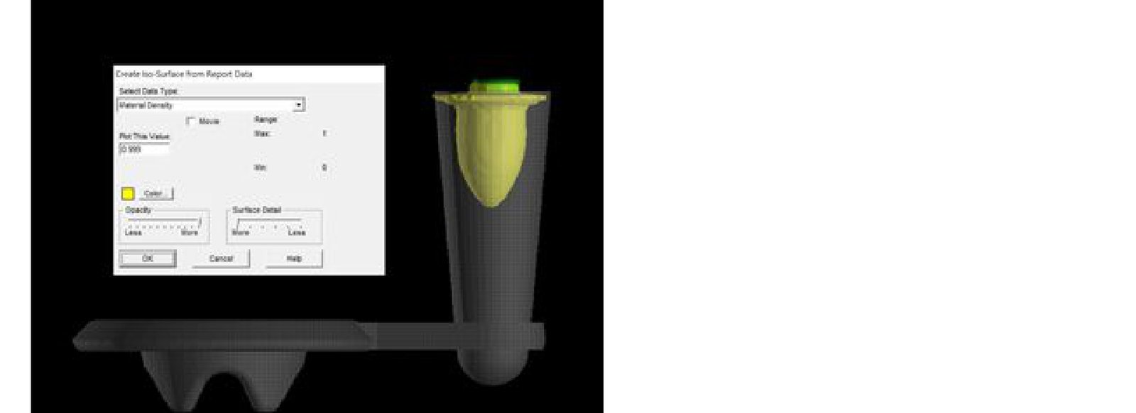 Riser size comparison and optimization